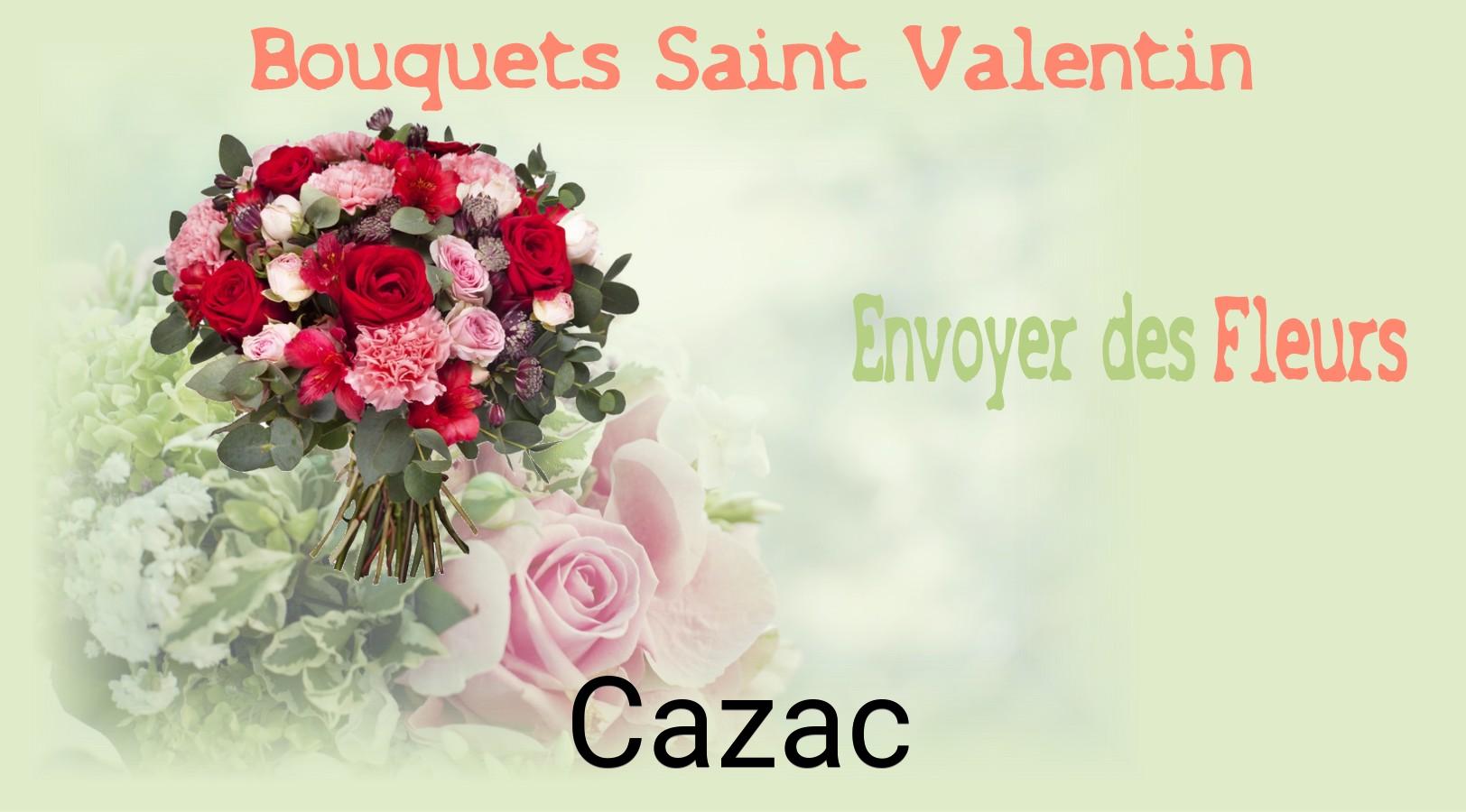 Roses de Saint-Valentin livrées à Cazac