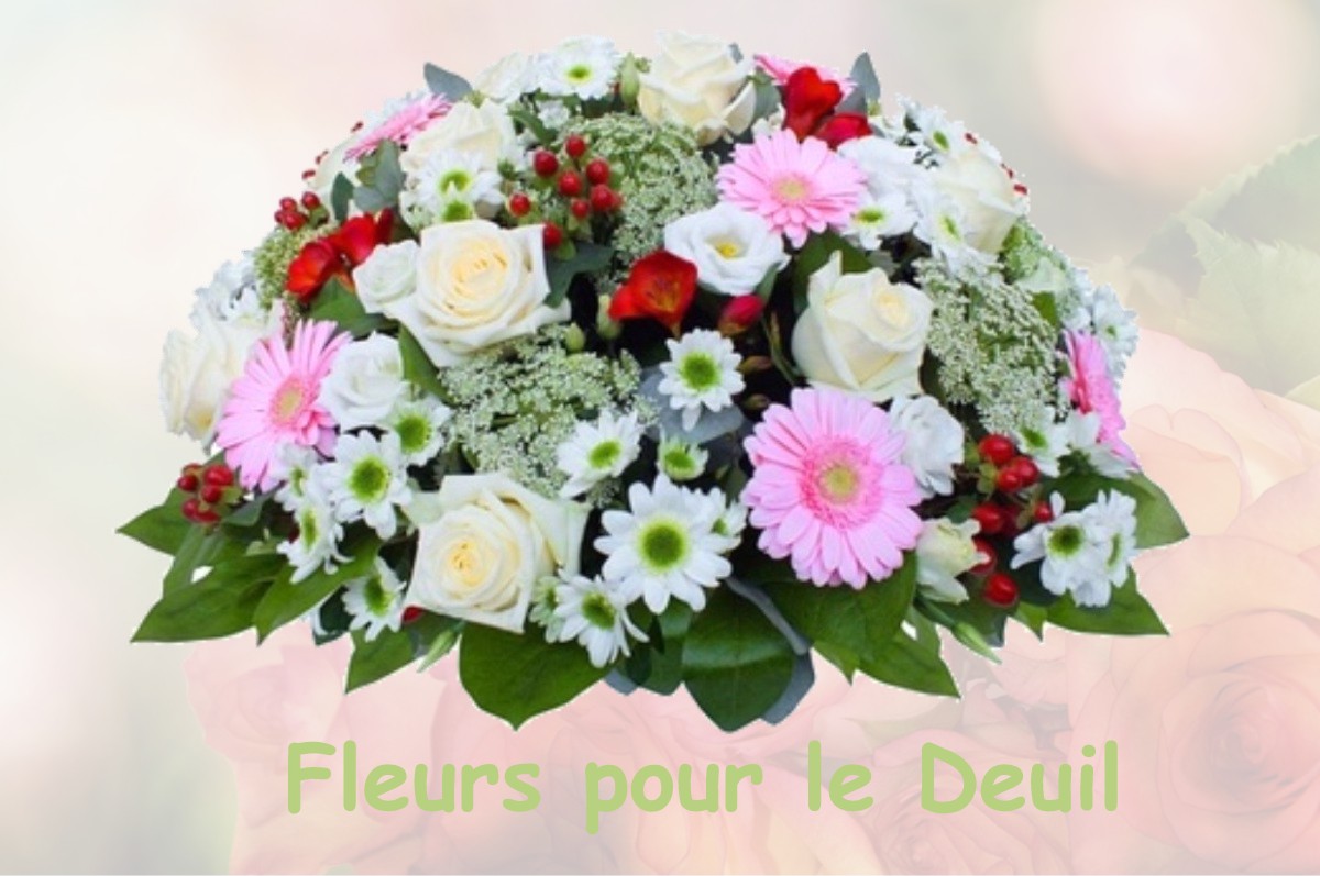 fleurs deuil CAZAC